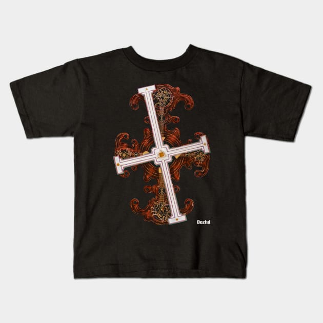 Banning Cross Kids T-Shirt by sergeydozhd